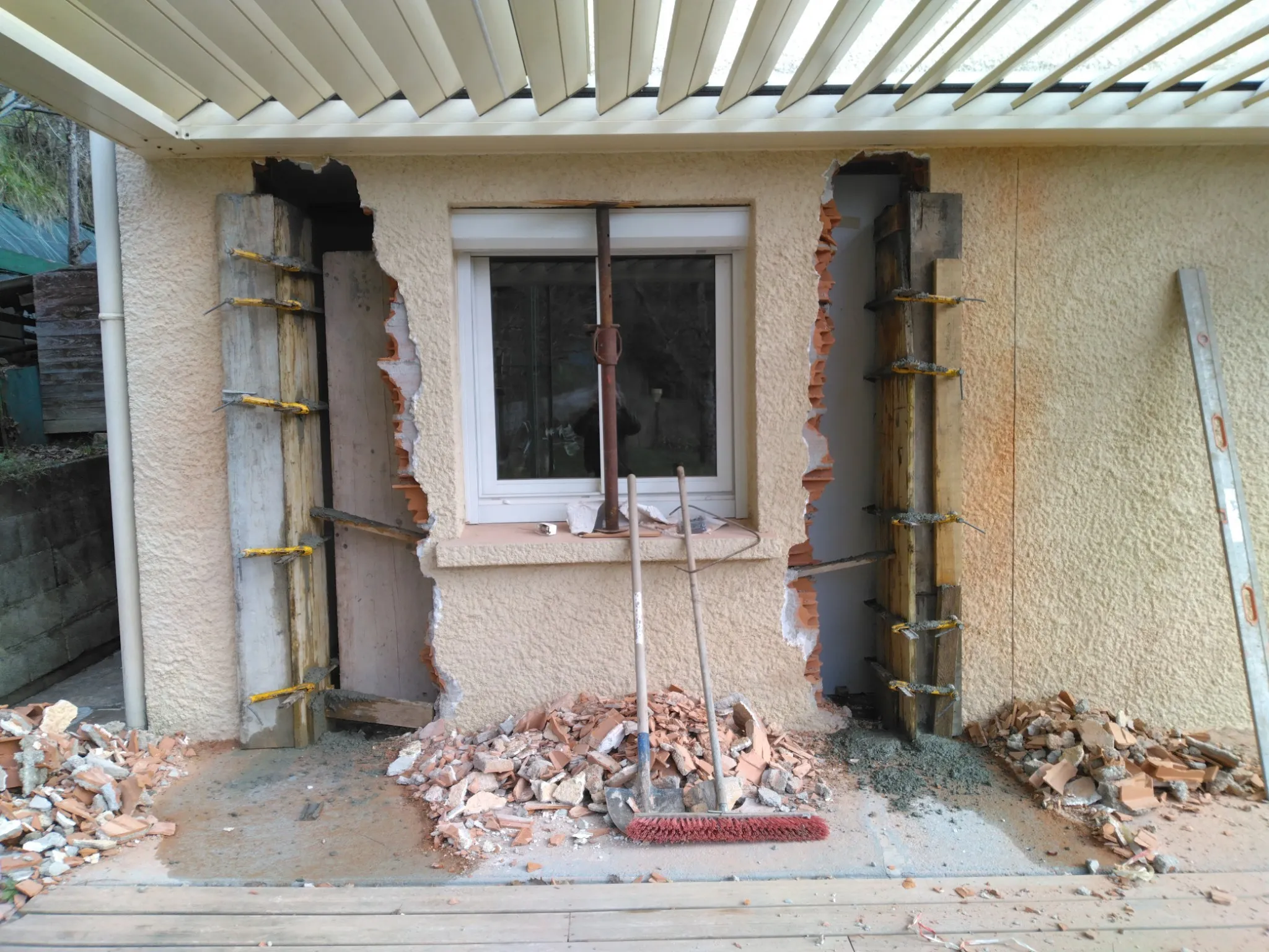 Travaux de maçonnerie